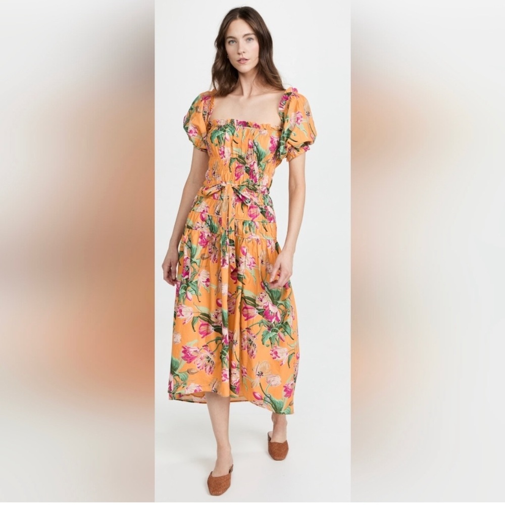 Anthropologie Love The Label  Amelia Floral Dress size‎ S